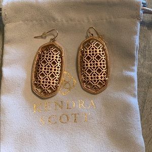 Kendra Scott Gold Danielle Filigree Earrings